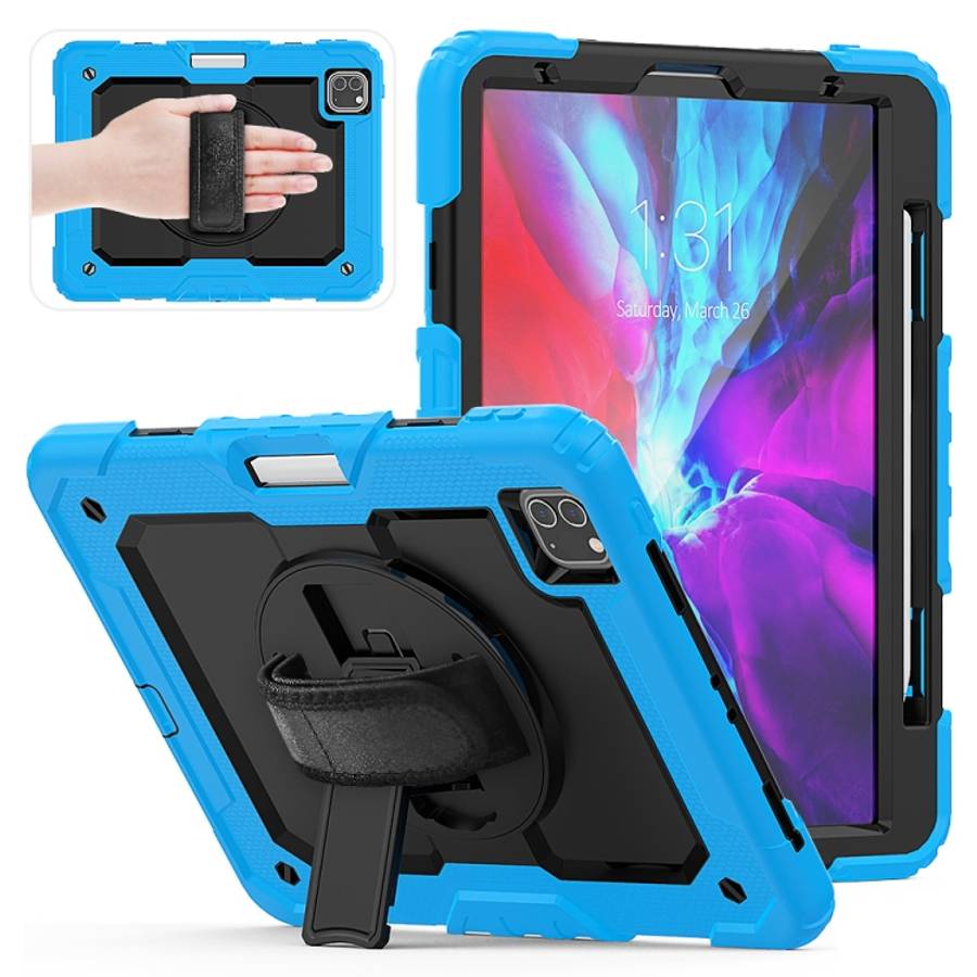 For iPad Pro 11 inch (2018) / Pro 11 inch (2020) Shockproof Colorful Silica Gel + PC Protective T...