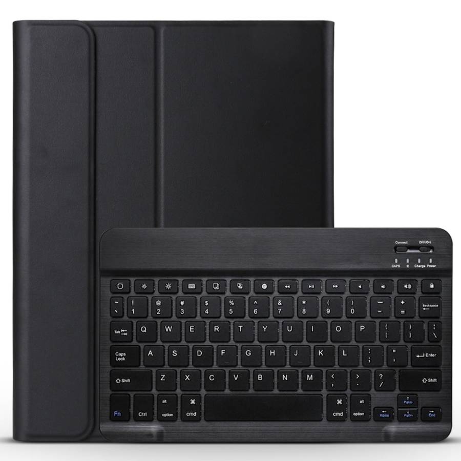 A11 Bluetooth 3.0 Ultra-thin ABS Detachable Bluetooth Keyboard Leather Tablet Case with Holder fo...