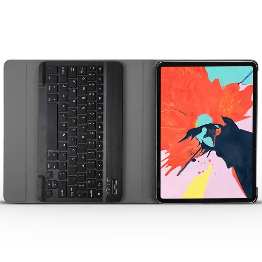 A11 Bluetooth 3.0 Ultra-thin ABS Detachable Bluetooth Keyboard Leather Tablet Case with Holder fo...