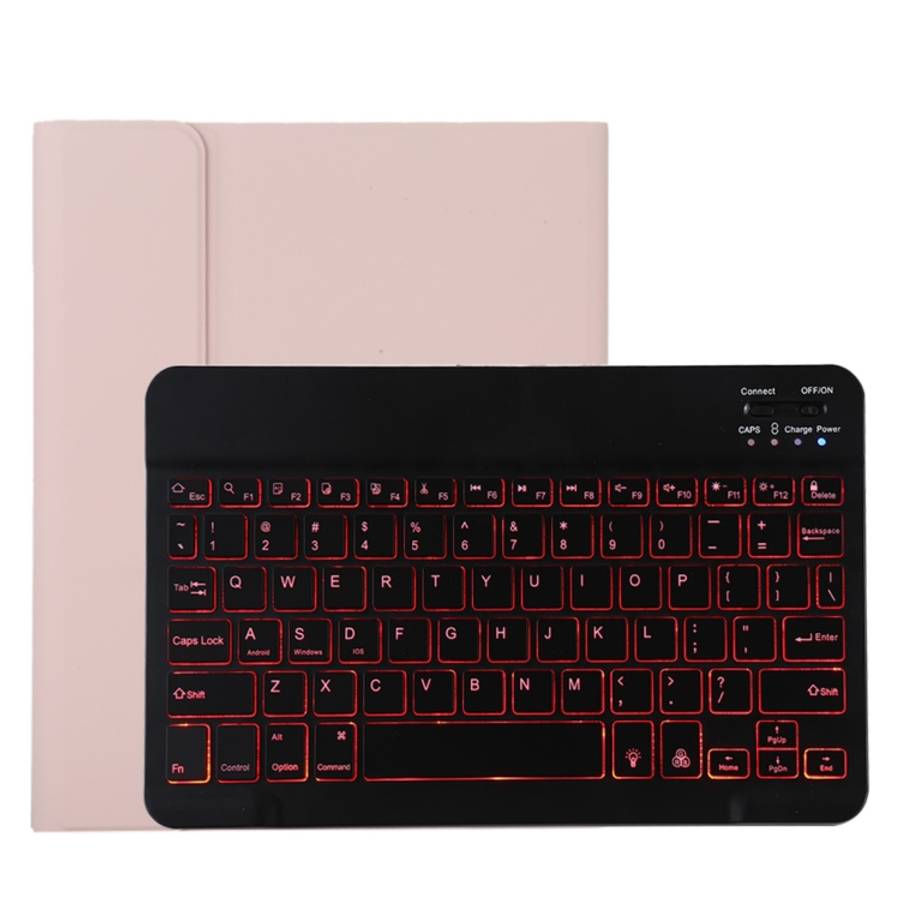 TG11BS Detachable Bluetooth Black Keyboard + Microfiber Leather Tablet Case for iPad Pro 11 inch ...