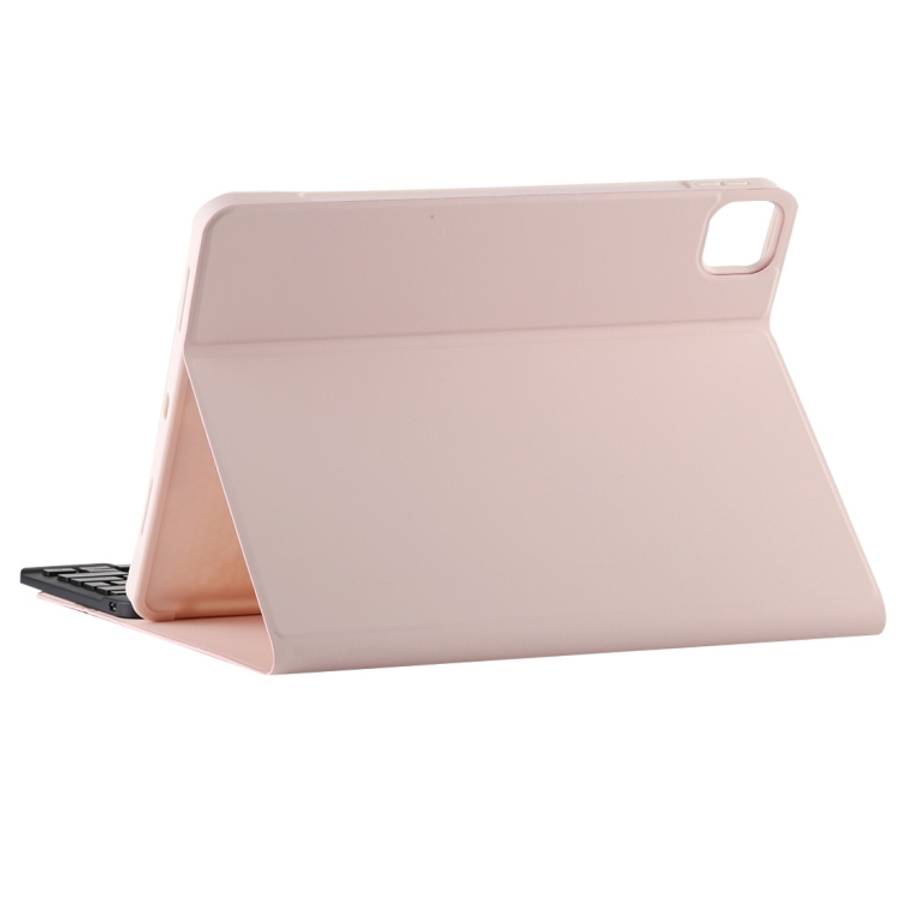 TG11BS Detachable Bluetooth Black Keyboard + Microfiber Leather Tablet Case for iPad Pro 11 inch ...
