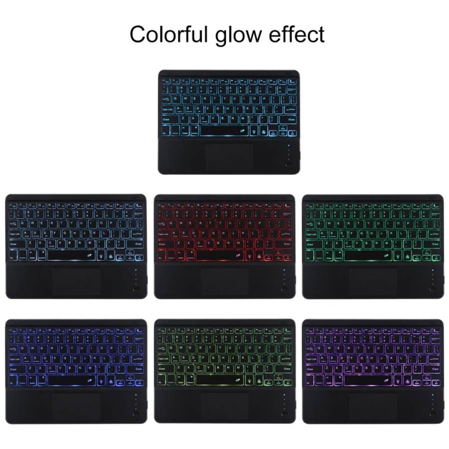 TG-102BCS Detachable Bluetooth Black Keyboard + Microfiber Leather Tablet Case for iPad 10.2 inch...