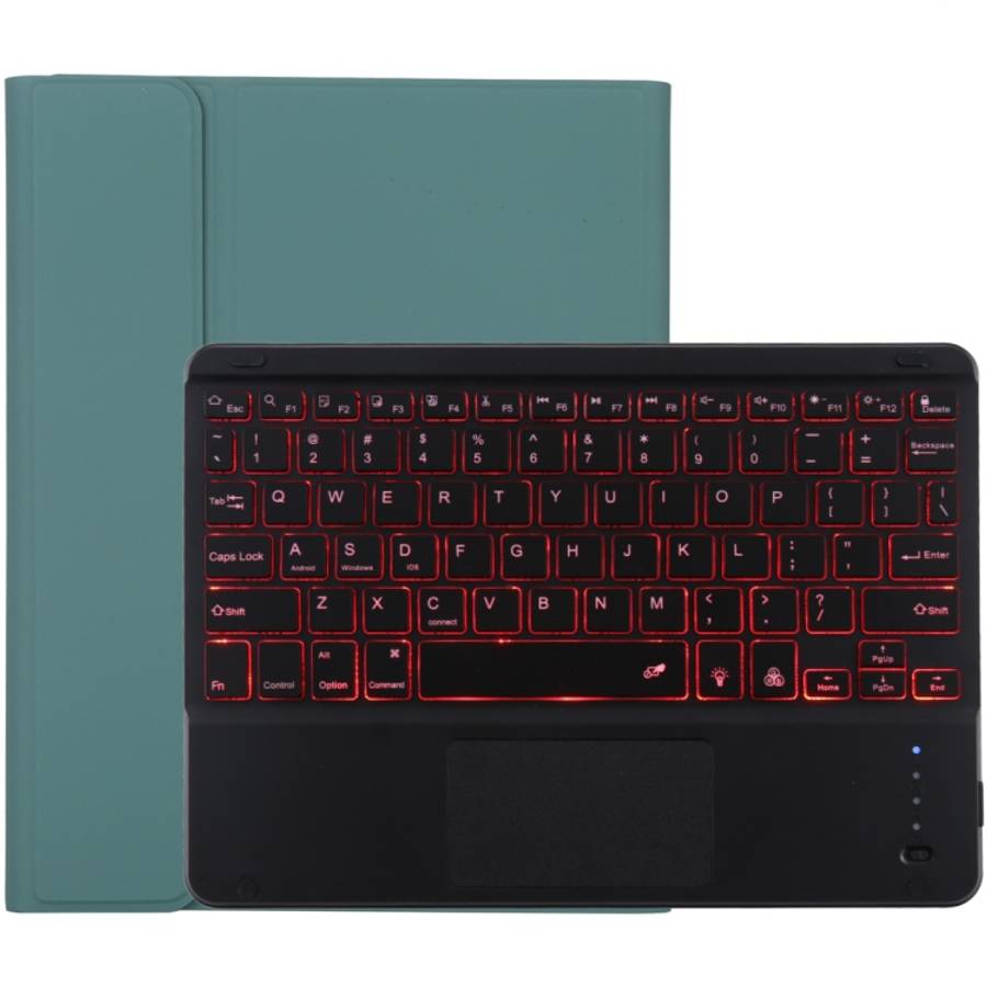 TG-102BCS Detachable Bluetooth Black Keyboard + Microfiber Leather Tablet Case for iPad 10.2 inch...