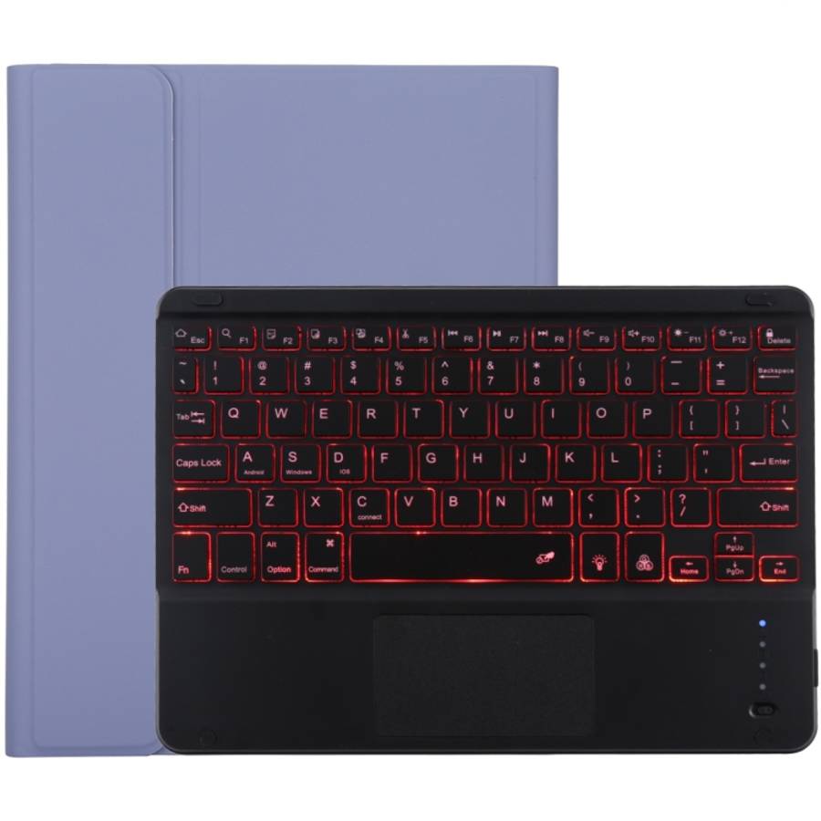 TG-102BCS Detachable Bluetooth Black Keyboard + Microfiber Leather Tablet Case for iPad 10.2 inch...