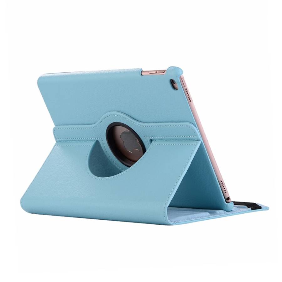 Litchi Texture Horizontal Flip 360 Degrees Rotation Leather Case for iPad Mini 2019, with Holder ...