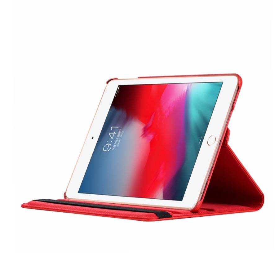 Litchi Texture Horizontal Flip 360 Degrees Rotation Leather Case for iPad Mini 2019, with Holder ...