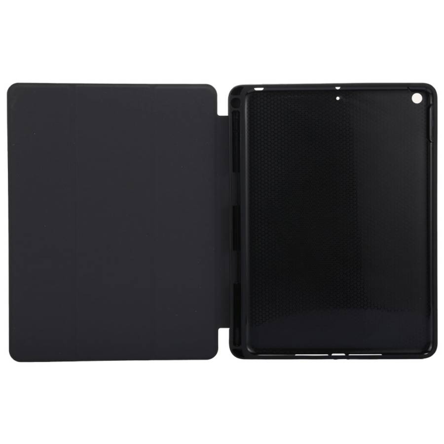 Cloth Texture Pattern Horizontal Flip Leather Case for iPad Pro 10.5 inch ,with Three-folding Hol...