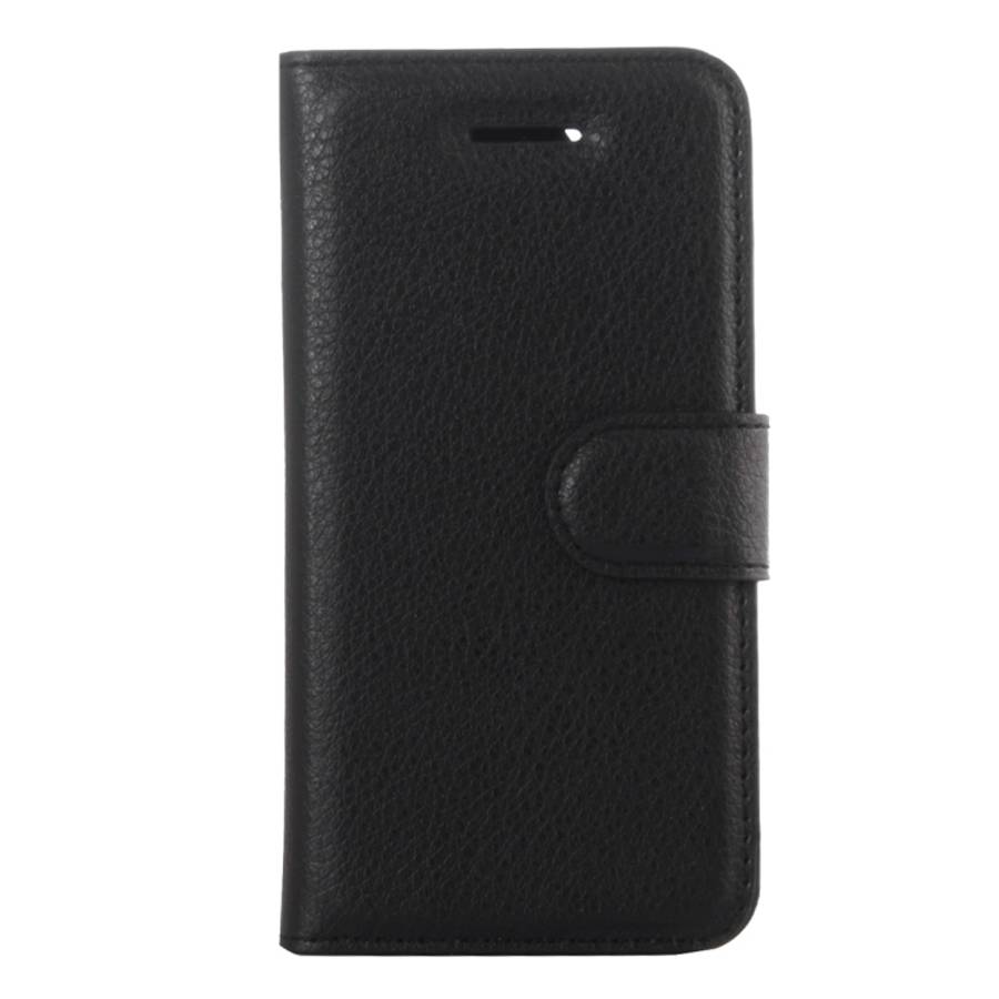 For iPhone 5 &amp; 5s &amp; SE Litchi Texture Horizontal Flip Leather Case with Holder &amp; Card...