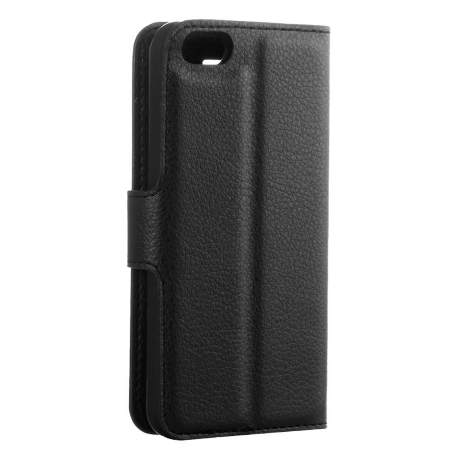 For iPhone 5 &amp; 5s &amp; SE Litchi Texture Horizontal Flip Leather Case with Holder &amp; Card...