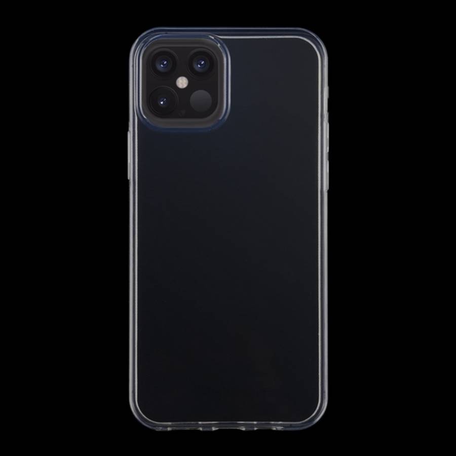 For iPhone 12 / 12 Pro 0.75mm Ultra-Thin Transparent TPU Protective Case