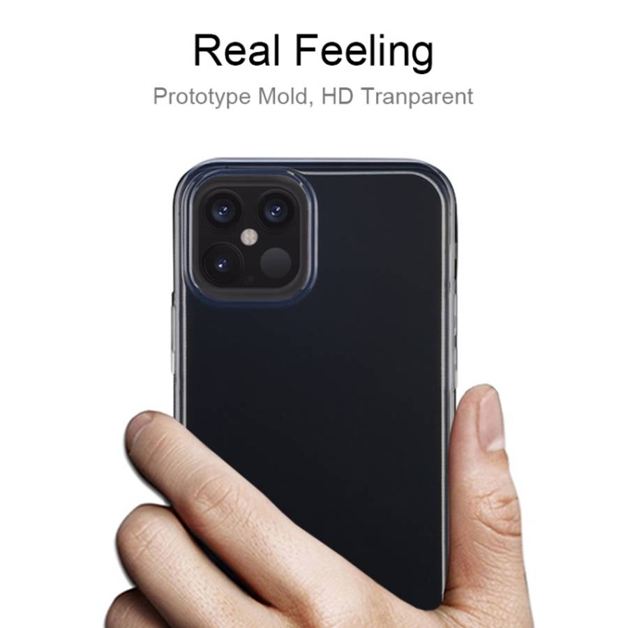 For iPhone 12 / 12 Pro 0.75mm Ultra-Thin Transparent TPU Protective Case