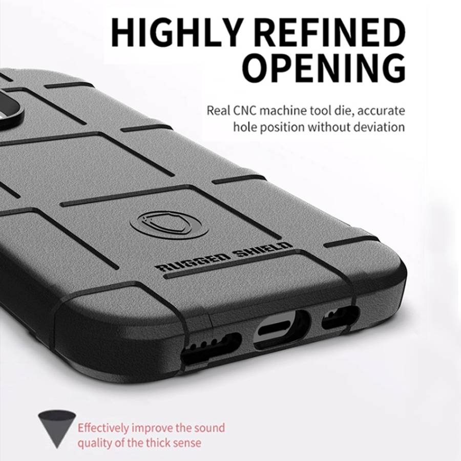 For iPhone 13 Pro Rugged Shield Full Coverage Shockproof TPU Case, For iPhone 13 Pro