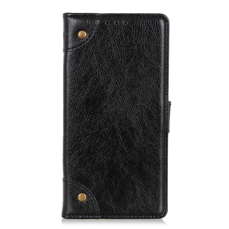 For iPhone 11 Pro Max Copper Buckle Nappa Texture Horizontal Flip Leather Case, with Holder &amp;...