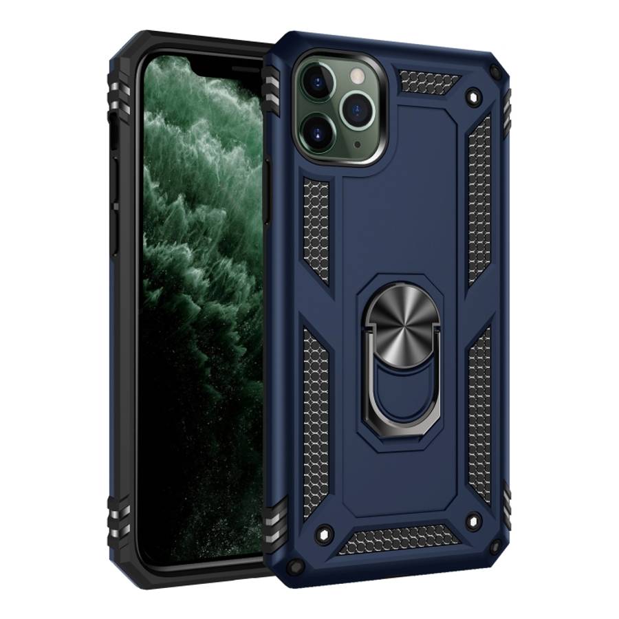 Armor Shockproof TPU + PC Protective Case for iPhone 11, with 360 Degree Rotation Holder, For iPh...