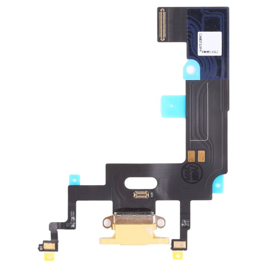 Original Charging Port Flex Cable for iPhone XR, For iPhone XR (Original)(Coral), For iPhone XR (...