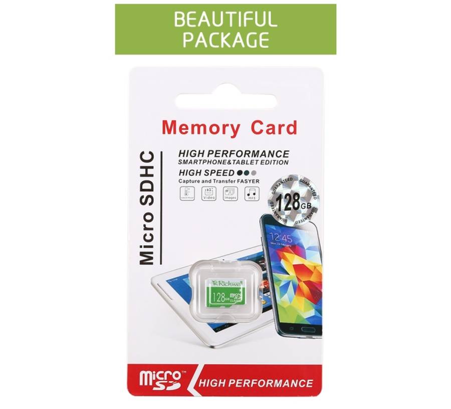 Richwell 16GB High Speed Class 10 Micro SD(TF) Memory Card