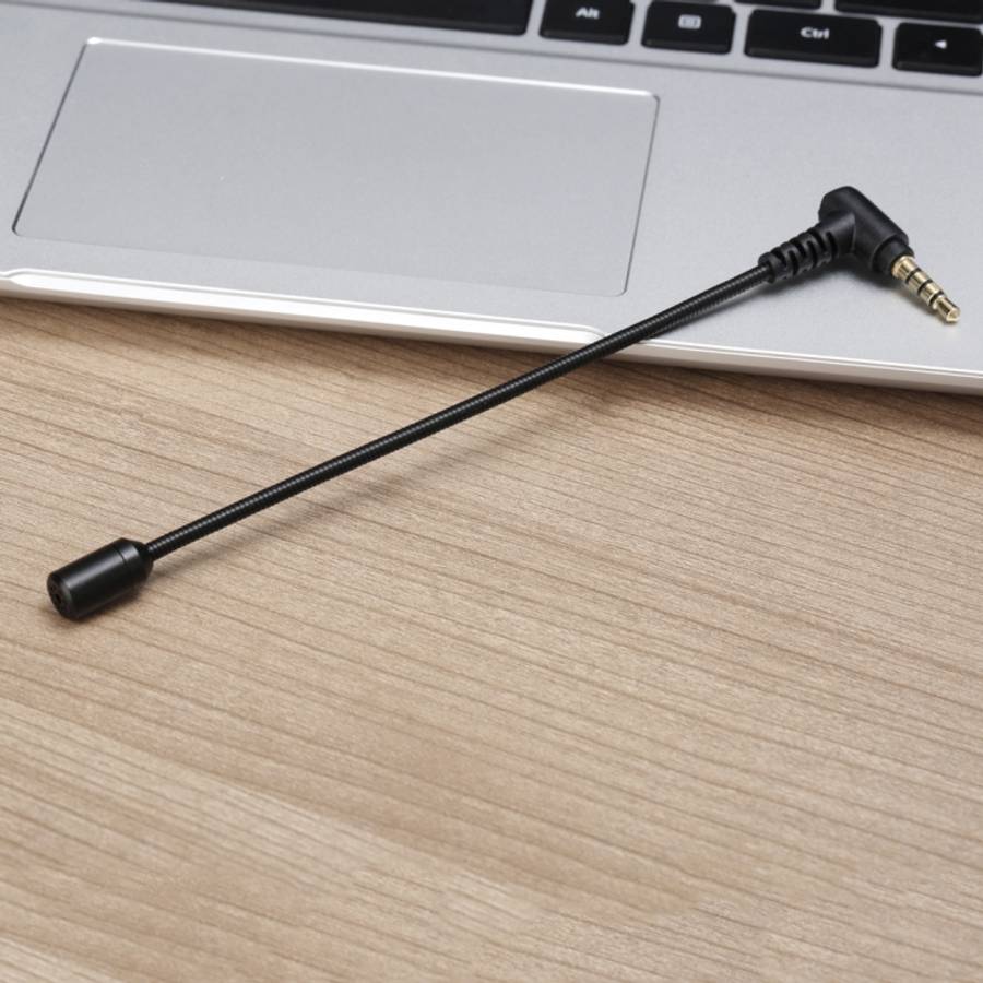 BOYA BY-UM4 3.5mm Interface Plug Live Show Omni-directional Condenser Mic Mini Flexible Microphon...