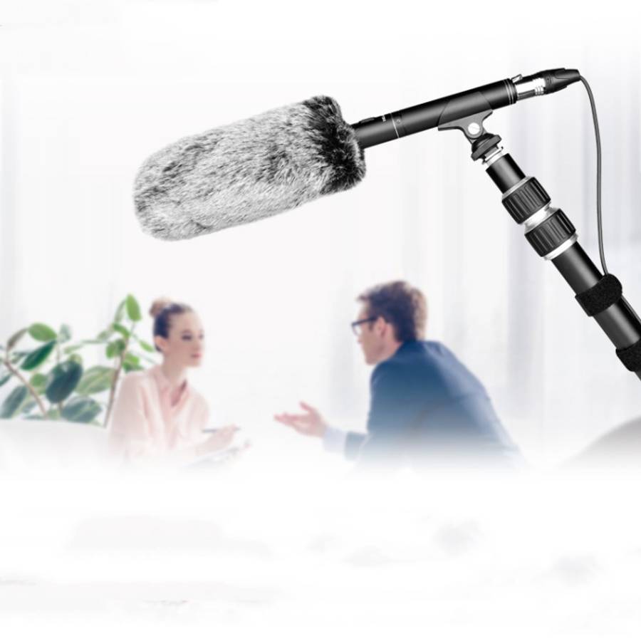 YELANGU YLG9933A MIC07 Professional Interview Condenser Video Shotgun Microphone with 6.5mm Audio...