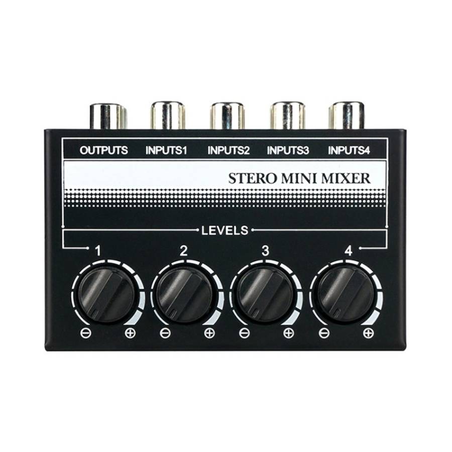 CX400 Audio Stereo Hub 4 Channel Mixer Controller