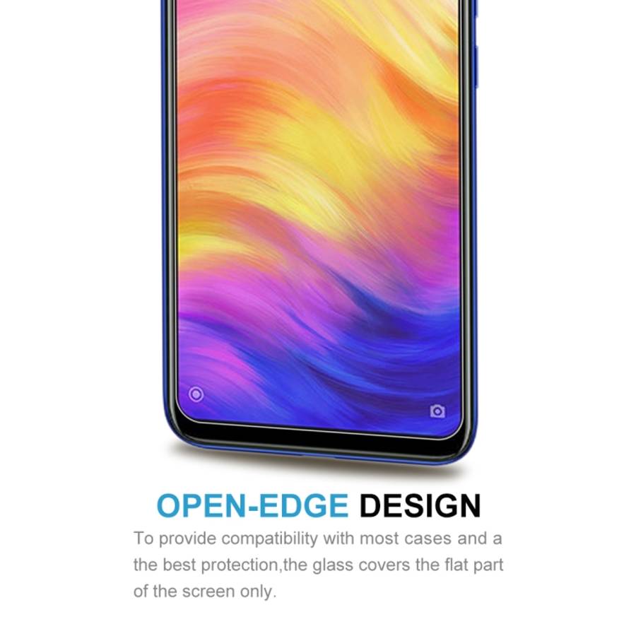 100 PCS 0.26mm 9H 2.5D Tempered Glass Film for Xiaomi Redmi Note 7
