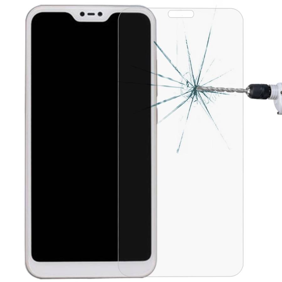 0.26mm 9H 2.5D Tempered Glass Film for Xiaomi Redmi 6 Pro / Mi A2 Lite