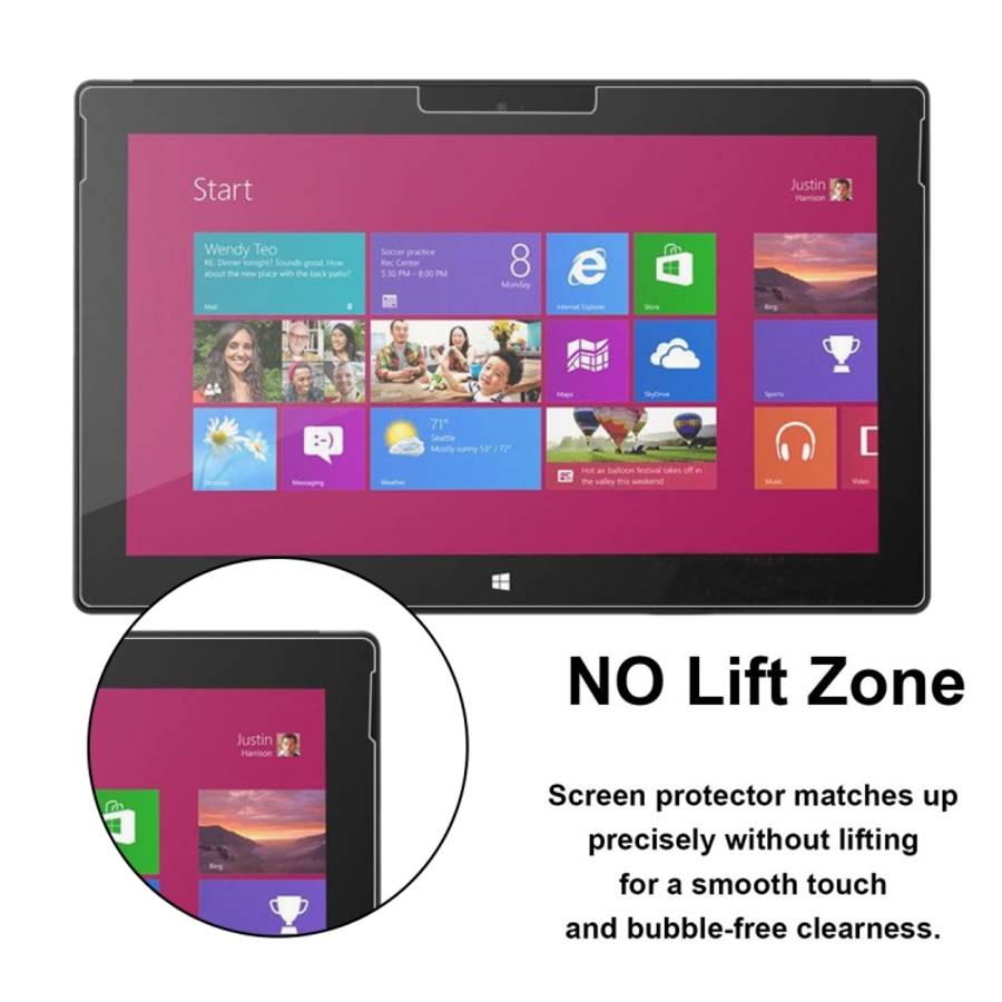 2 PCS 3H Professional Paper Textured Screen Film Pencil Sketch Film for Microsoft Surface Pro 4 /...