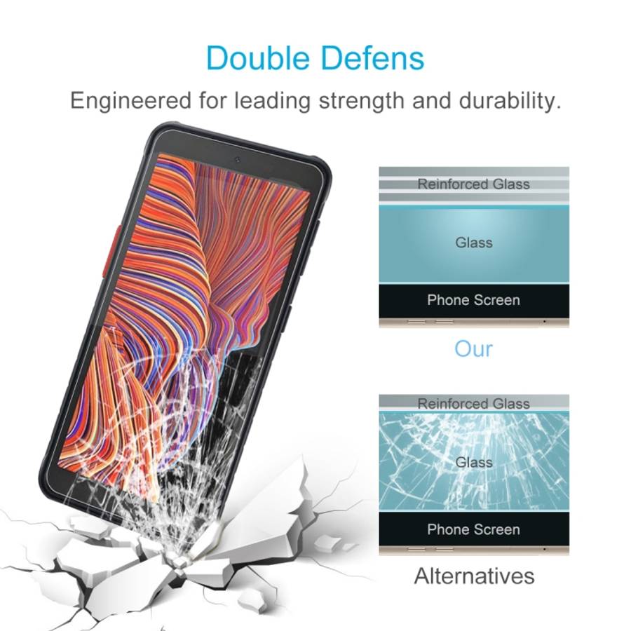 For Samsung Galaxy Xcover 5 10 PCS 0.26mm 9H Surface Hardness 2.5D Explosion-proof Tempered Glass...
