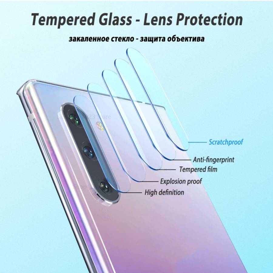 For Galaxy Note 10 3D Curved Edge Glue Curved Full Screen Tempered Glass Film, Fingerprint Unlock...