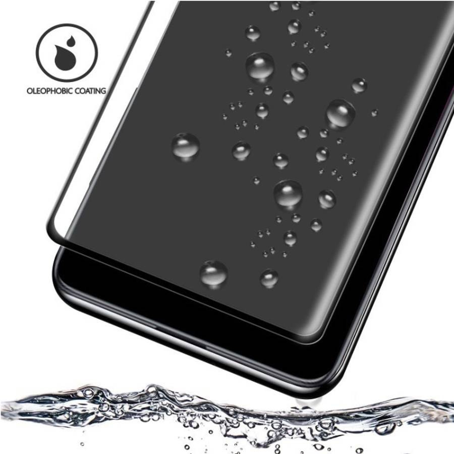 For Galaxy Note 10 3D Curved Edge Glue Curved Full Screen Tempered Glass Film, Fingerprint Unlock...