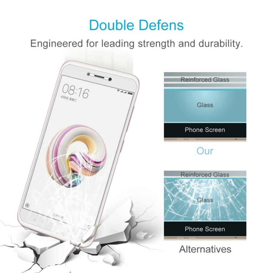 For Xiaomi Redmi 5A 0.26mm 9H Surface Hardness 2.5D Curved Edge Tempered Glass Screen Protector, ...