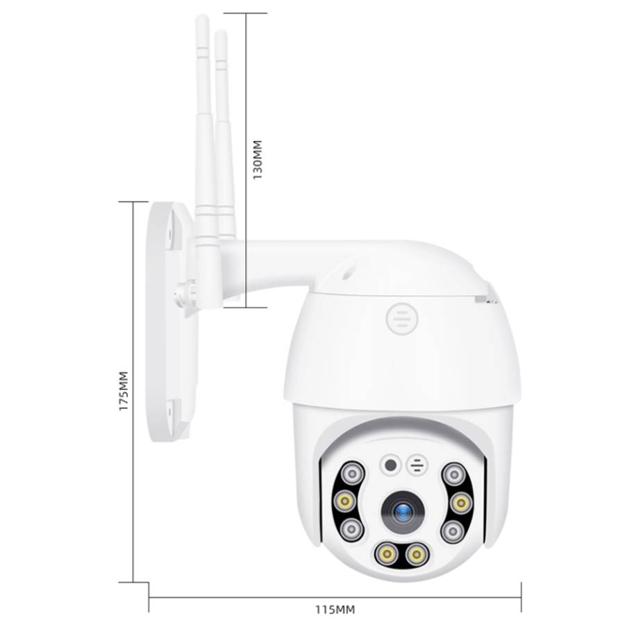 QX21 1080P HD WiFi IP Camera, Support Night Vision &amp; Motion Detection &amp; Two Way Audio &am...