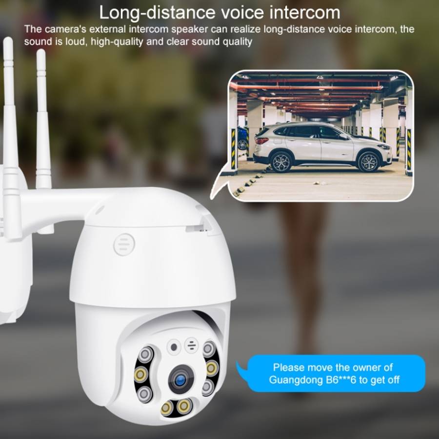 QX21 1080P HD WiFi IP Camera, Support Night Vision &amp; Motion Detection &amp; Two Way Audio &am...