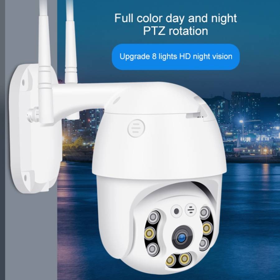 QX21 1080P HD WiFi IP Camera, Support Night Vision &amp; Motion Detection &amp; Two Way Audio &am...