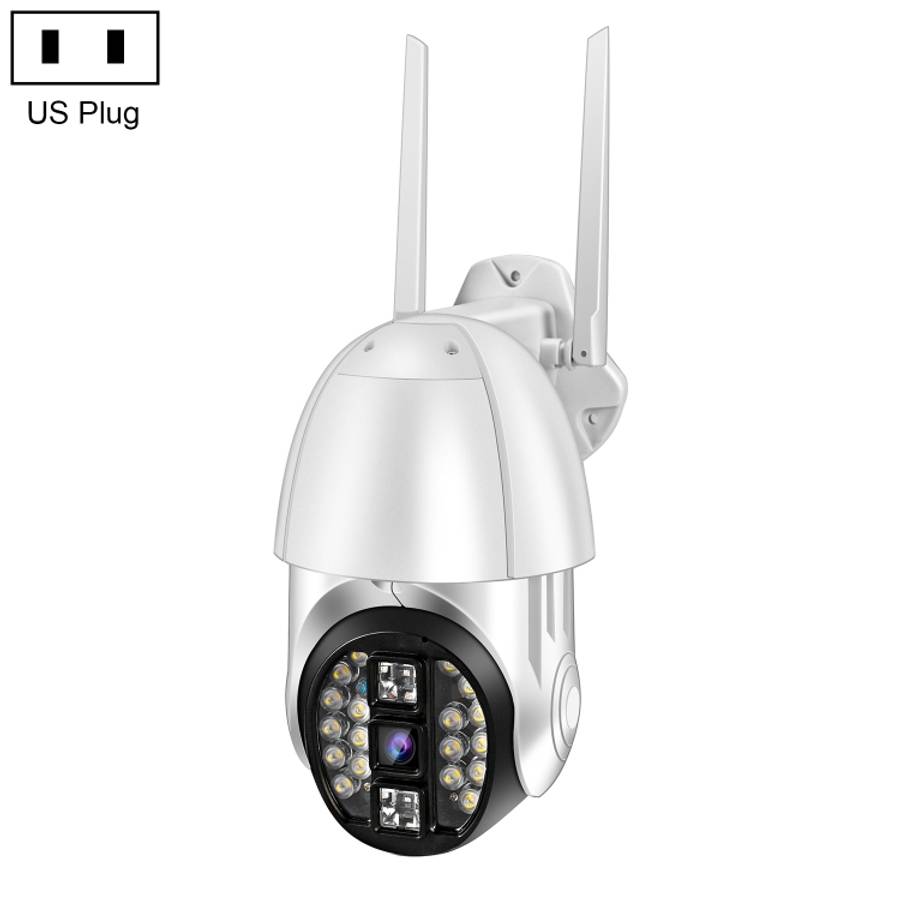 QX33 1080P Panoramic PTZ 360 Degree Rotating WIFI Camera, Support Day and Night Full Color &amp; ...