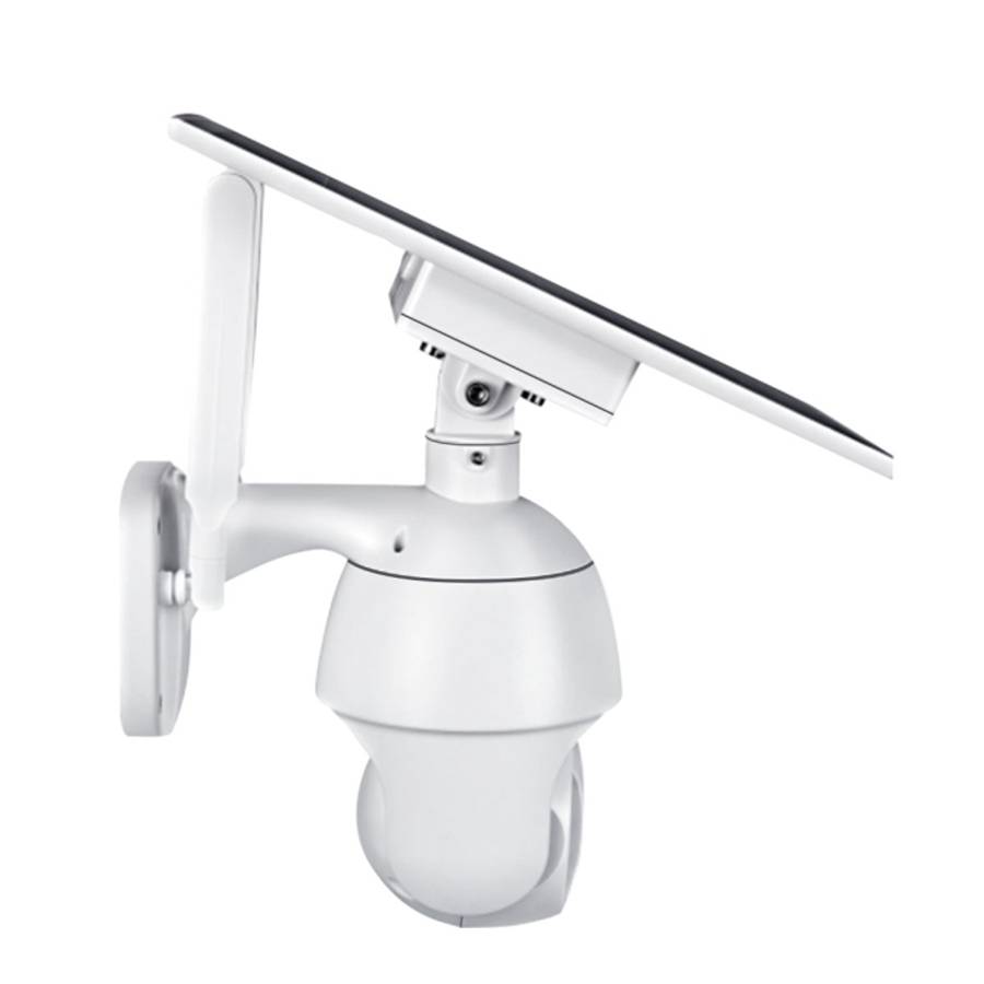 ESCAM QF480 EU Version HD 1080P IP66 Waterproof 4G Solar Panel PT IP Camera with Battery, Support...