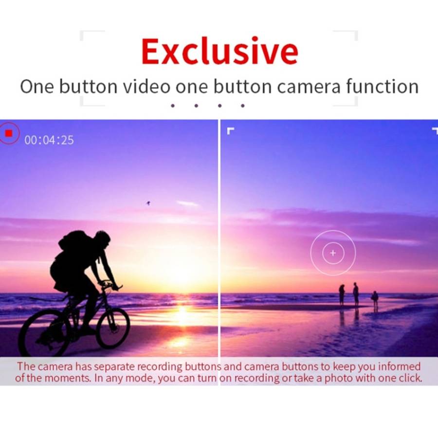 W18 1080P HD WiFi Smart Mini Security Camera, Support 155 Degrees Wide Angle &amp; Motion Detecti...