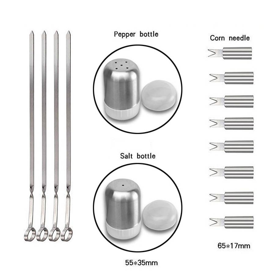 20 in 1 Outdoor Tableware Set Camping Barbecue Tableware Picnic Tool Set