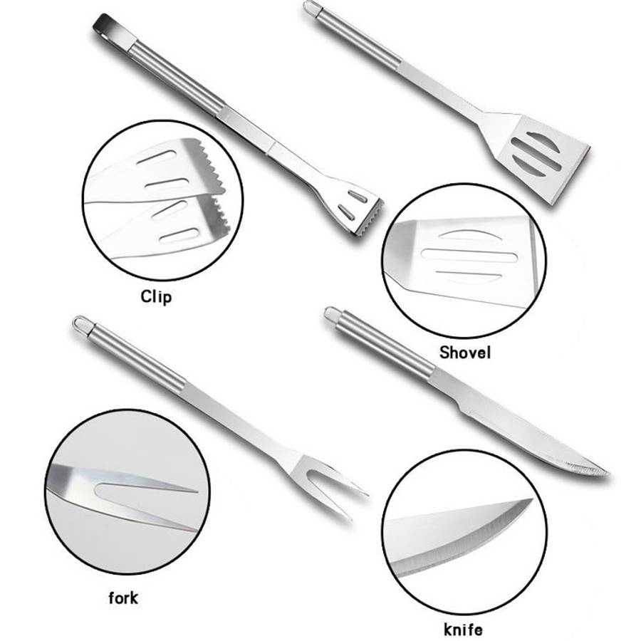 20 in 1 Outdoor Tableware Set Camping Barbecue Tableware Picnic Tool Set