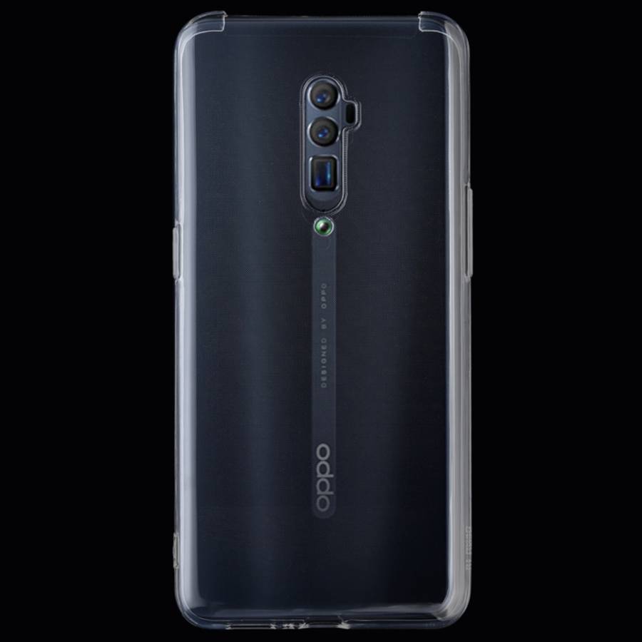 0.75mm Ultrathin Transparent TPU Soft Protective Case for OPPO Reno 10x Zoom