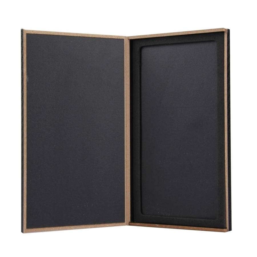 Tempered Glass Film Screen Protector Package Packing Wooden Box, Inner Size: 15.2 x 7.6 x 0.3 cm