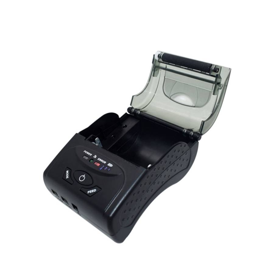 POS-5807 58mm Portable USB Port Thermal Bluetooth Ticket Printer, Max Supported Thermal Paper Siz...