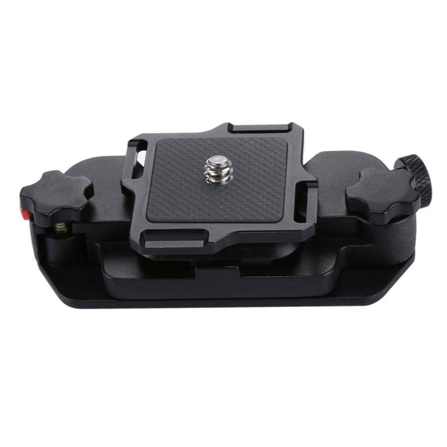 PULUZ Capture Camera Clip Aluminum Alloy Quick Release Clip with Plate, Capture Clip
