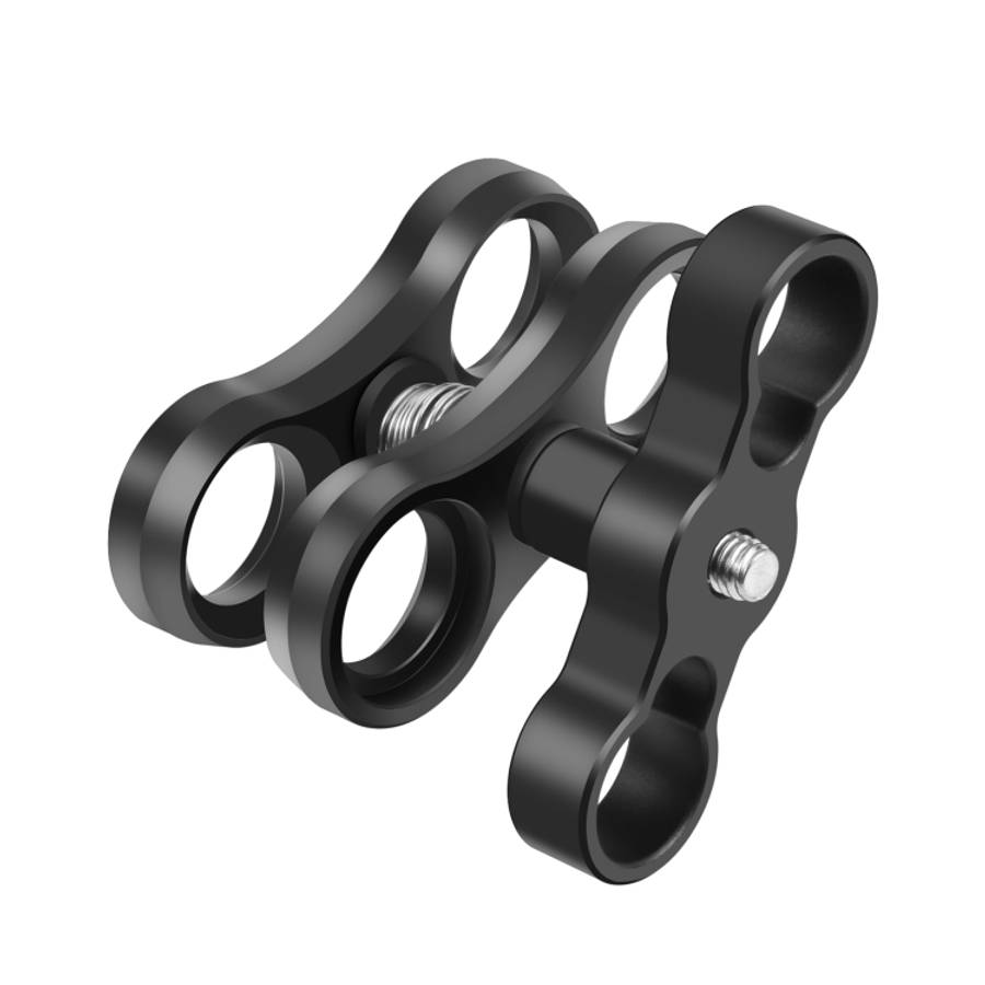 PULUZ Dual Aluminum Alloy Clamp for Underwater Arm System