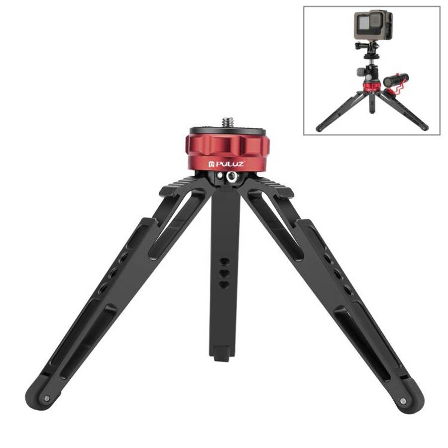 PULUZ Desktop Vlogging Live Tripod Holder with Cold Shoe Bases for DSLR &amp; Digital Cameras, Ad...