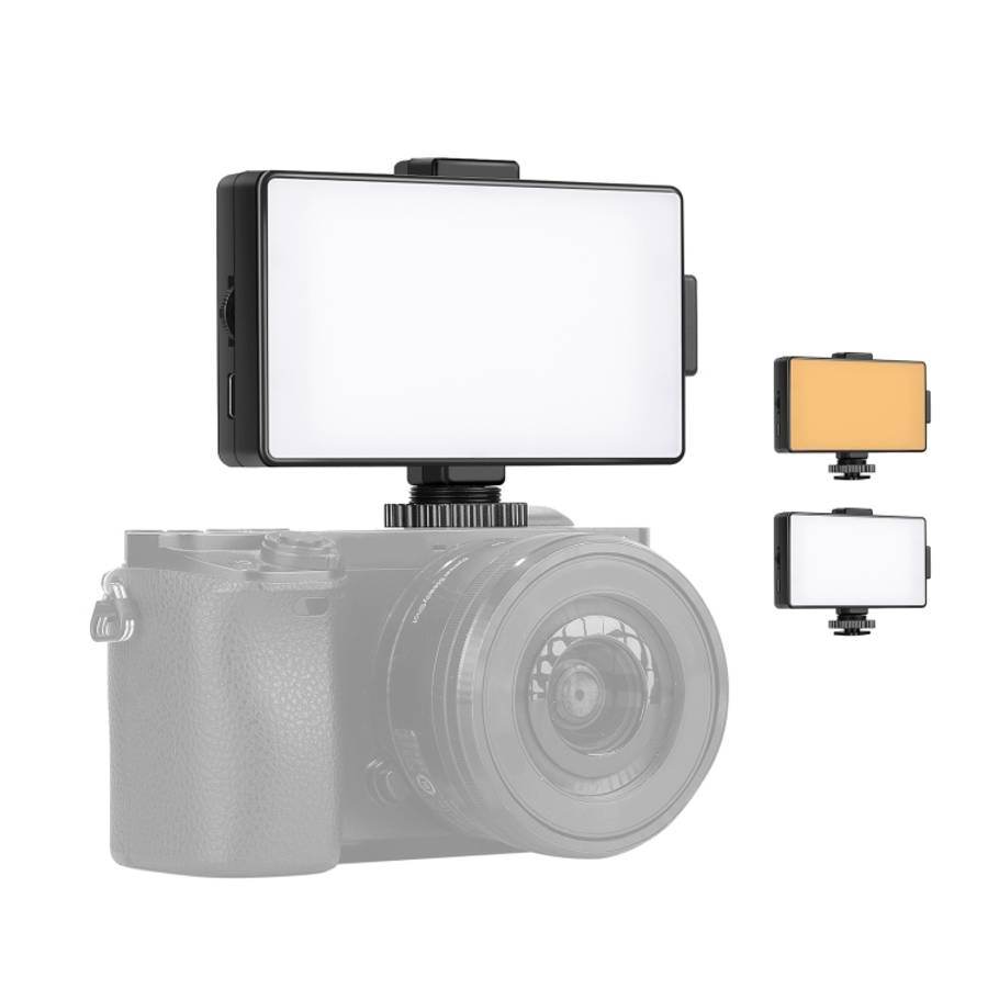 PULUZ 104 LED 3200K / 5600K Dimmable Video Light on-Camera Photography Lighting Fill Light for Ca...