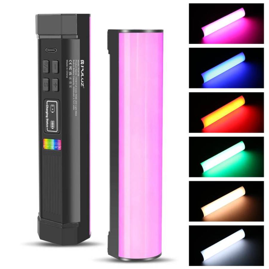 PULUZ 17cm Photo Handheld RGB Stick Light Magnetic LED Fill Light