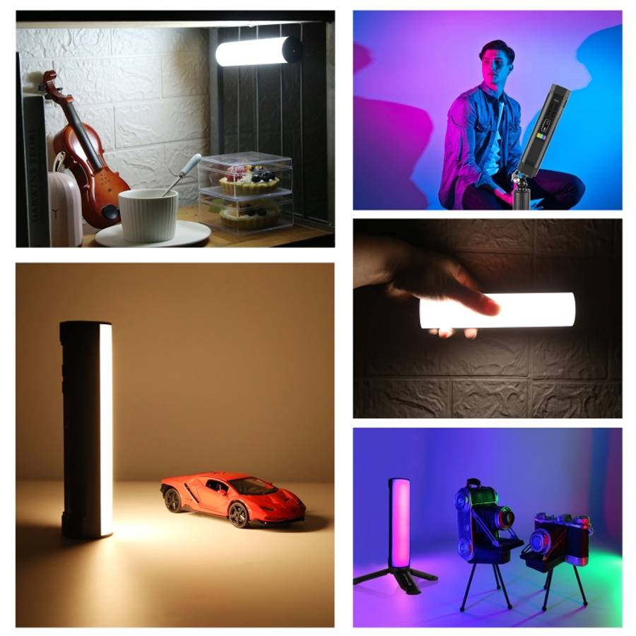 PULUZ 17cm Photo Handheld RGB Stick Light Magnetic LED Fill Light
