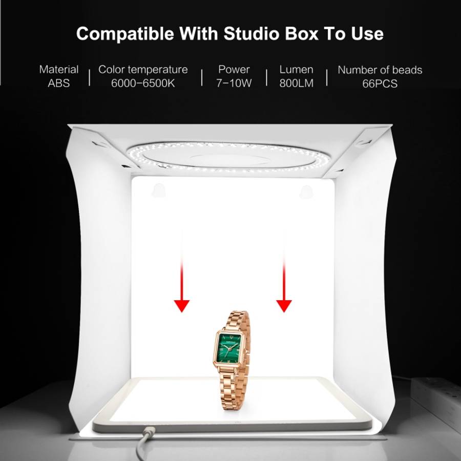 PULUZ LED Shadowless Light Pad for 30cm Photo Studio Box, 30cm Shadowless Light