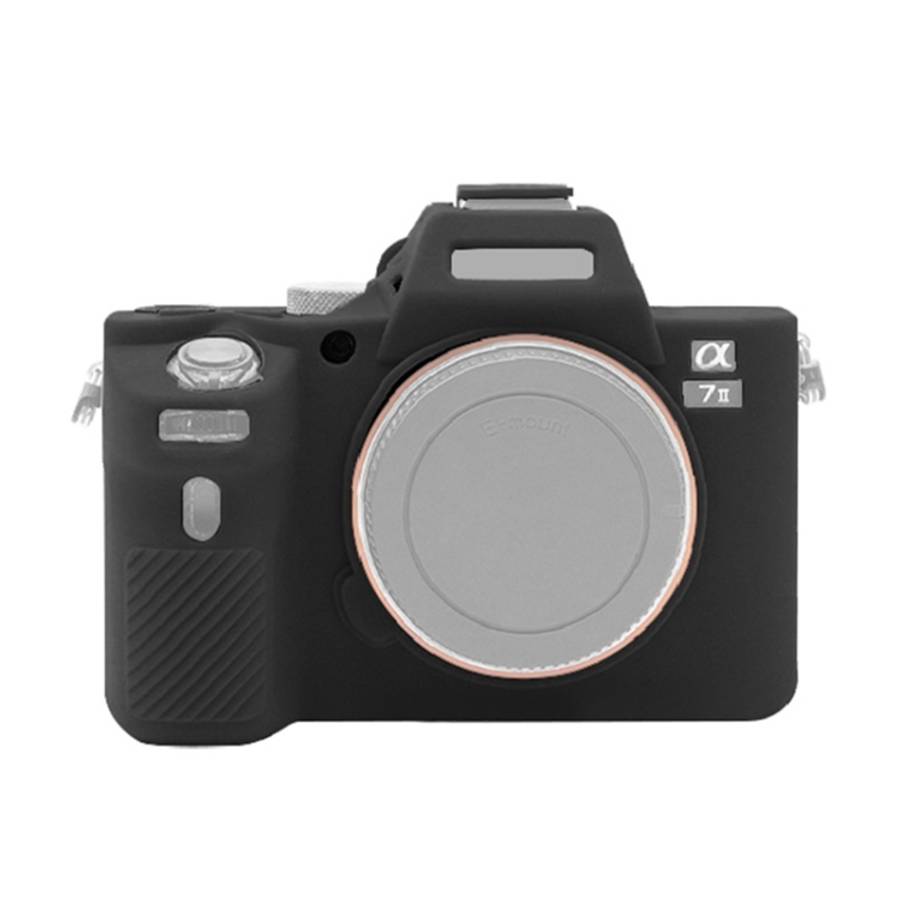 PULUZ Soft Silicone Protective Case for Sony ILCE-7MII / 7SMII / 7RMII, For Sony ILCE-7MII, For S...
