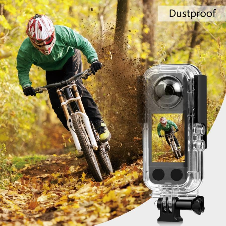 For Insta360 X3 PULUZ 30m Underwater Waterproof Housing Case